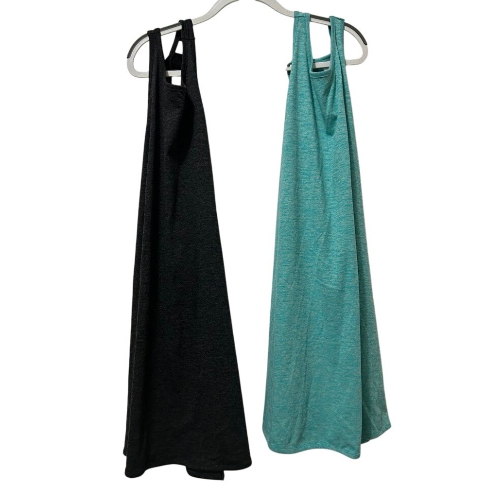 Set of 2 Open Cross Back Tank Tops Workout Yoga Lightweight No Boundaries Small